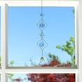 thumbnail image 4 of Atrapasueños de cristal, parasol colgante de prisma de cristal para hacer arcoíris, regalo de hadas para decoración del hogar y el coche de ventana, 4 of 5