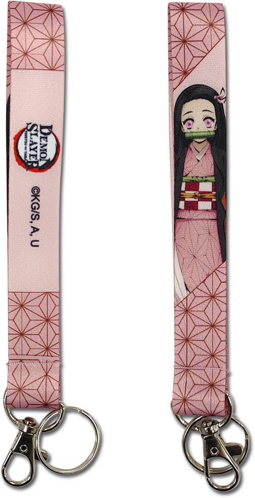 Demon Slayer Nezuko Kamado Wristband Lanyard