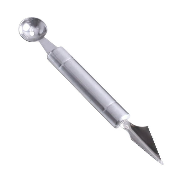 Stainless Steel Double-Headed Fruit Carving Set - Versatile, Durable, for Beautiful Fruit Arrangements