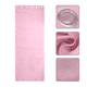 thumbnail image 2 of EeaseMX Cortina opaca con diseño de estrellas plateadas y lunas, sencilla y moderna, con aislamiento térmico, 100 x 250 cm (rosa), 2 of 7