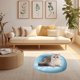 thumbnail image 1 of 2 sofás cama para perros, 13 x 17,72 pulgadas, ultra cómodos para perros medianos, transpirables e impermeables, con soporte adicional para cabeza y cuello, lavables y con cojín universal para las, 1 of 7