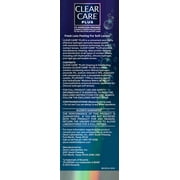 Clear Care Plus Cleaning and Disinfecting Contact Lens Liquid Solution for Daily Use, 12 oz