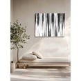 thumbnail image 5 of Black Gray White Wall Art for Living Room,Canvas Picture Wall Decor for Bathroom Bedroom,Vintage Rustic Abstract Ombre Aesthetic Painting Artwork for Office Kitchen Hallway Dining Room Decor 16"x20", 5 of 8