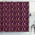 thumbnail image 1 of Ambesonne Mushroom Shower Curtain, Porcini and Amanita, 69"Wx84"L, Multicolor, 1 of 3