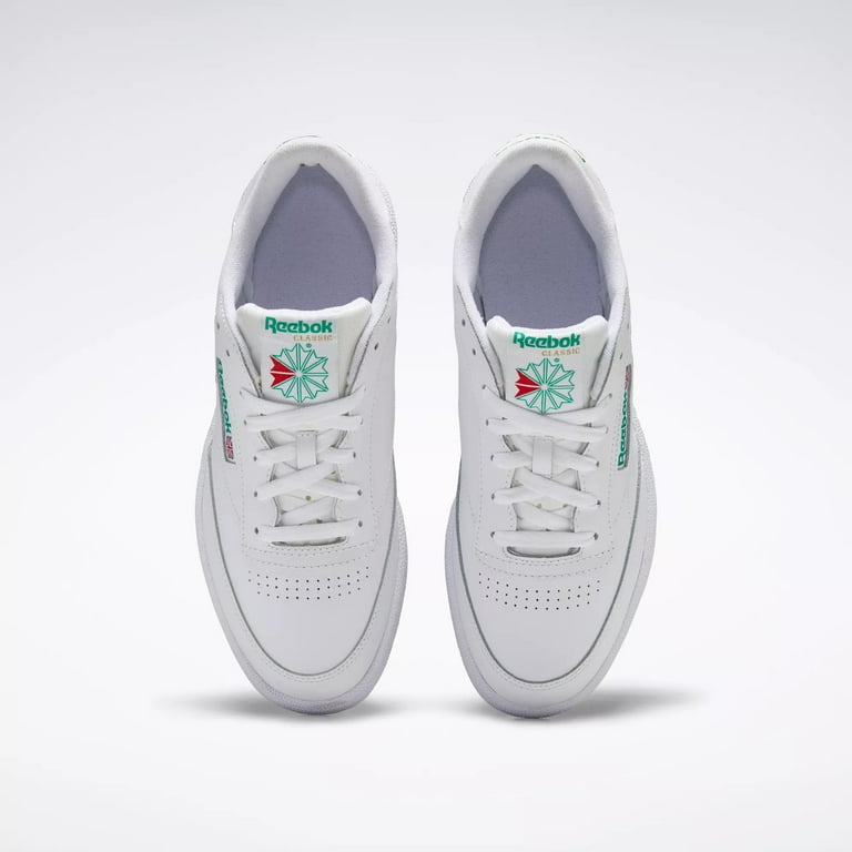 Reebok Men Club C 85 Sneaker White/Green 100000155 - Walmart.com display picture 1
