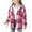 2-Pinks, variant on Lightweight Casual Jacket for Girls Boys Plaid Long Sleeve Shacket Fleece Lined Hooded Outerwear Warm Coat New Lightweight Jacket Kids Casual Gray 10-11 Years