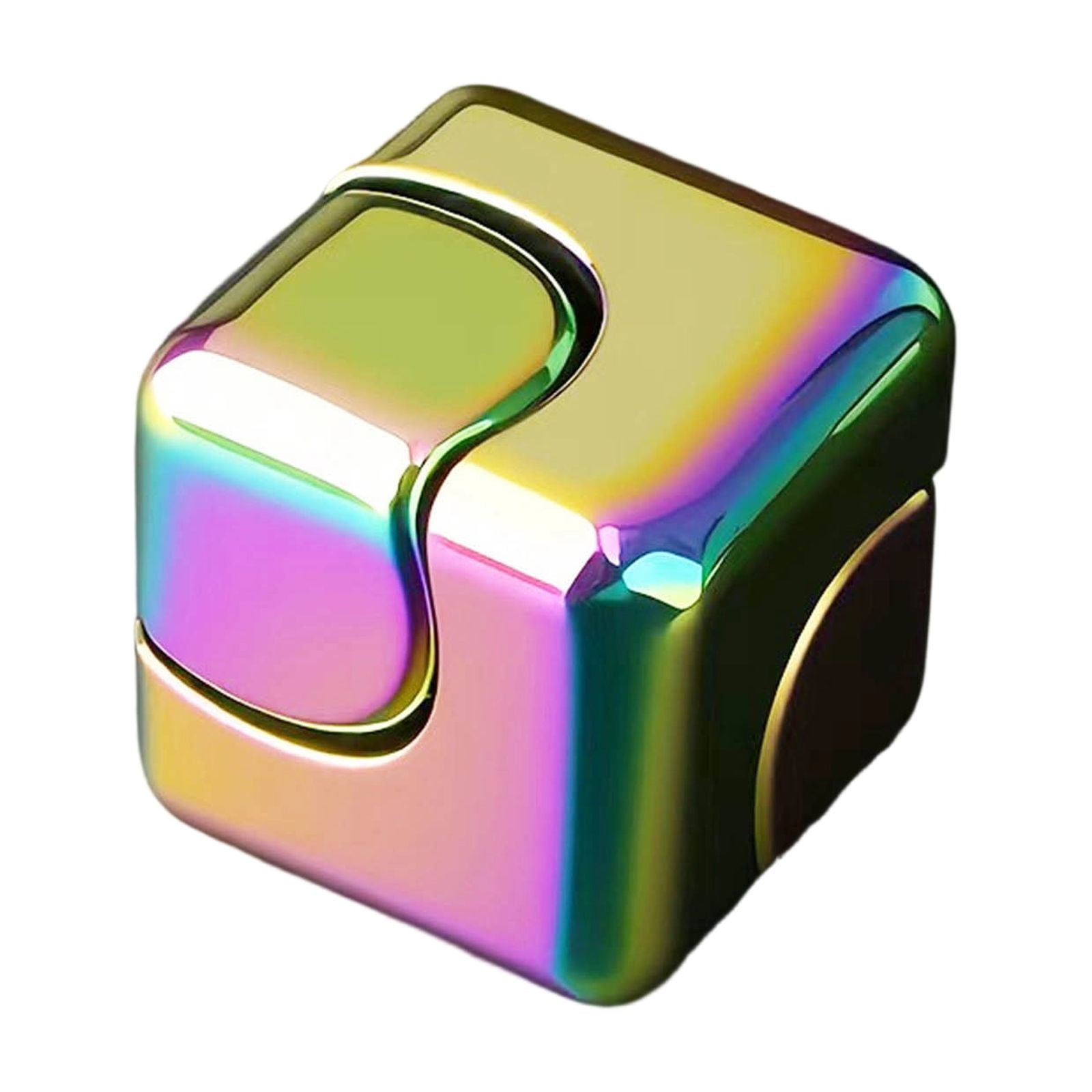 Fidget Spinner Toys Cube Adults Easter Basket Stuffers for Teens Metal EDC Cool Desk Gadgets Office Toys Small Anxiety Figette Sensory Toy ADHD Tool Figet Stress Valentine Gift for Boy