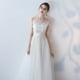 thumbnail image 1 of Vestido de noche de banquete blanco Vestido de otoño e invierno Elegante vestido de anfitrión de reunión anual Vestido de encaje ajustado largo, 1 of 2