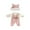 B#Pink, variant on STPToys Doll Clothes for 10-12 Inch Dolls,Reborn Doll Clothes Set with Hat for Realistic Dolls Outfit Accessories - Khaki