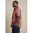 thumbnail image 3 of KingSize Men's Big & Tall Plaid Wrinkle-Resistant Short Sleeve Button Down, 3 of 6