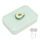 thumbnail image 5 of Caja para lentes de contacto Estuche para lentes de contacto portátil de moda Kit de contenedor con soporte para caja (verde) Aguacate, 5 of 5