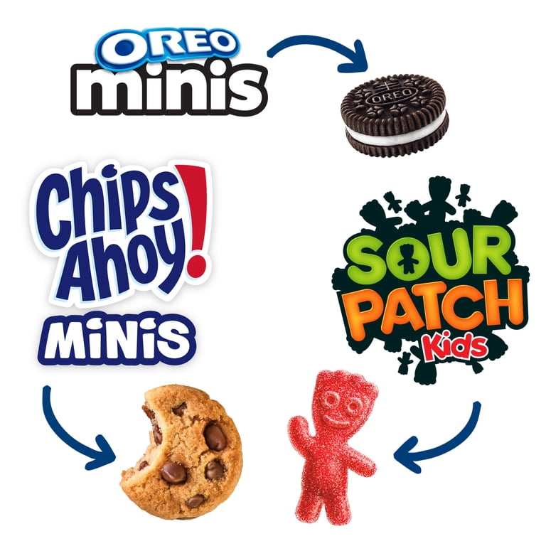 Multi Cookies and Candy Variety Pack with SOUR PATCH KIDS, OREO