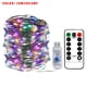 thumbnail image 3 of Wosthever USB LED Home Office Garden impermeable control remoto temporizador lámpara cadena 5m 50LEDs azul Iluminación navideña Blanco cálido 20m, 3 of 6