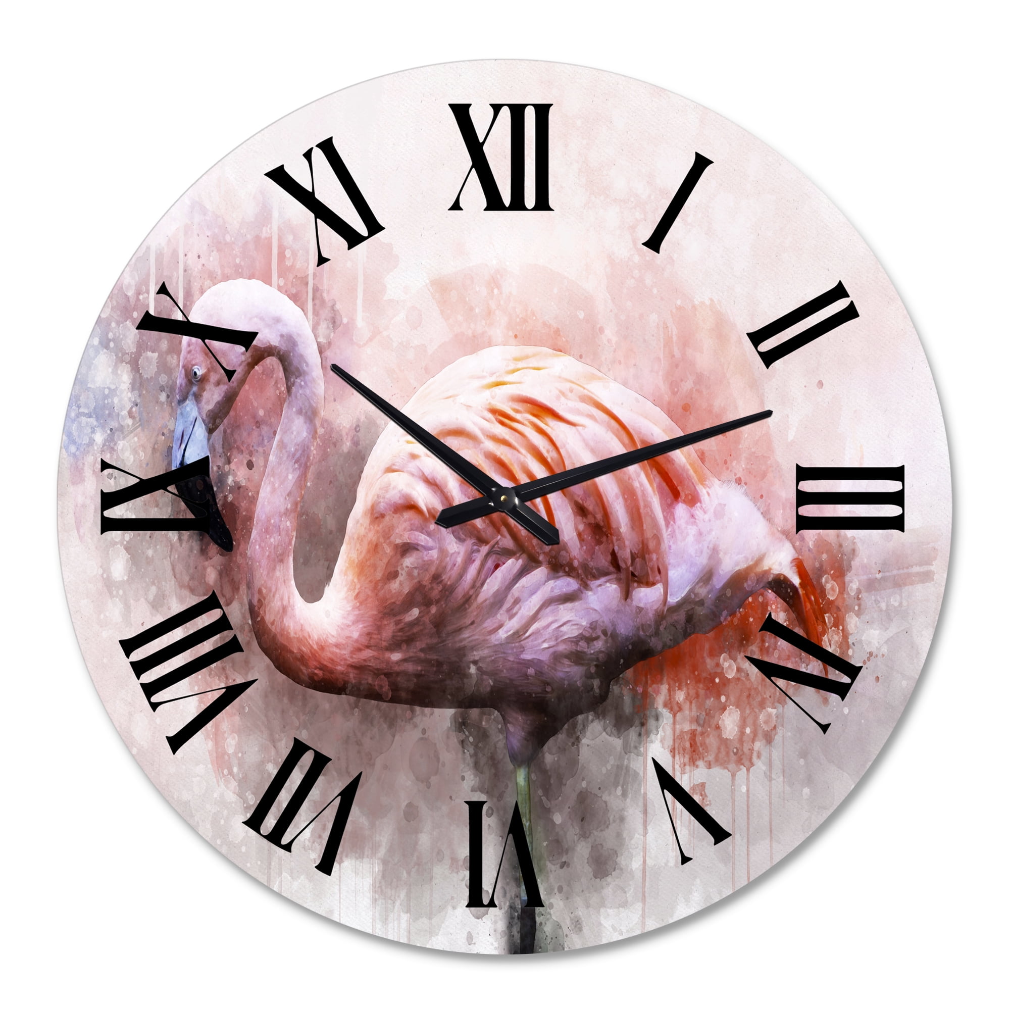 Designart 1" Quartz Farmhouse Wall Clock