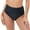 Black, variant on Sngxgn Women's Swim Bottoms High Waisted Bathing Suit Bottoms Ruched Swimsuit Tankini Bottoms(Black,XL)
