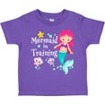 thumbnail image 3 of Inktastic Mermaid in Training Girls Toddler T-Shirt, 3 of 5