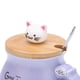 thumbnail image 1 of Tazas de café de 420ML Taza de cerámica de gato encantador con cuchara y tapa Taza de leche de agua de café para niños regalos para amantes de la oficina ANGGREK  Otros, 1 of 8