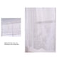 thumbnail image 3 of Cortina de ventana de encaje Injueey moderna corta de café 137x61cm blanco, 3 of 6