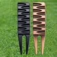 thumbnail image 3 of Outil Divot Professionnel en Alliage de Zinc Haute Dureté Forme Chocolat Créative Outil de Réparation de Golf pour Extérieur, 3 of 7