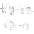 thumbnail image 3 of 8 unids/set Clip de ventilación nasal de sílice Clips antironquidos Dispositivo de dilatadores nasales para Apnea del sueño ayuda para dormir, 3 of 4