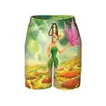 thumbnail image 4 of Tinker Bell Boy'S Swim Trunks Quick Dry Board Shorts Kids Beach Swim Shorts Bathing Suits Swimsuit, 4 of 8