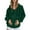 Green, variant on Women'S Fashion Women's Solid Sweatshirt Women's Casual Pullover Hoodie Solid Color Raglan Sleeve Comfortable Sweatshirt Lightweight Warm Hooded Jacket For Everyday Wear