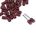 thumbnail image 3 of 100pcs 320 Grit Drum Sanding Bands Sleeves + 2pcs Mandrels Sandpaper Rotary Tool, 3 of 4