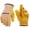 Pink, variant on FEISHDEK Kids Leather Gardening Gloves for Toddlers, Breathable Yard Work Gloves (Blue, Medium,Age 4-6)