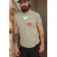thumbnail image 2 of Halloween Prisoner Uniform Costume Ruby Rose Inmate Mens T Shirt, 2 of 5