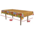 thumbnail image 3 of Luau Tablecover 54" X 108", Plastic - 12 Pack (1 Per Package), 3 of 3