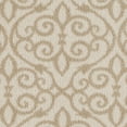 thumbnail image 3 of Milliken Imagine Area Rug TREASURED Treasured Cork Scrolls Swirls 3' 10" x 5' 4" Rectangle, 3 of 3