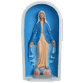 thumbnail image 2 of Traditional Blessed Mother Virgin Mary Madonna Grotto and Garden Statue, 36" Height, 2 of 6