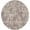 Beige/Grey, variant on Nourison Rustic Textures Contemporary Indoor Area Rug Grey/Beige 5'3" x round