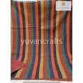 thumbnail image 3 of Yuvancrafts Indian Handmade Pacthwork Kantha Quilt Multi Striped Kantha Bedspread Throw Quilt Blanket, 3 of 3