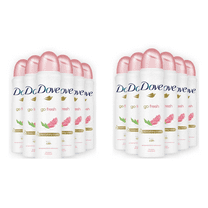 Dove Go Fresh Deodorant Spray - Pomegranate & Lemon Verbena 12 pack