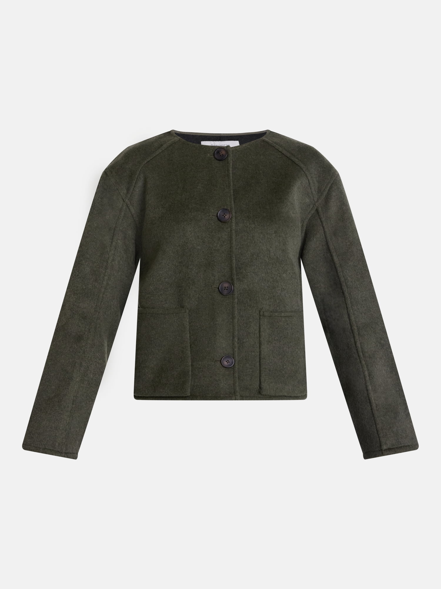 Scenario Women's Double Faced Faux Wool Jacket, Sizes XS-XXXL