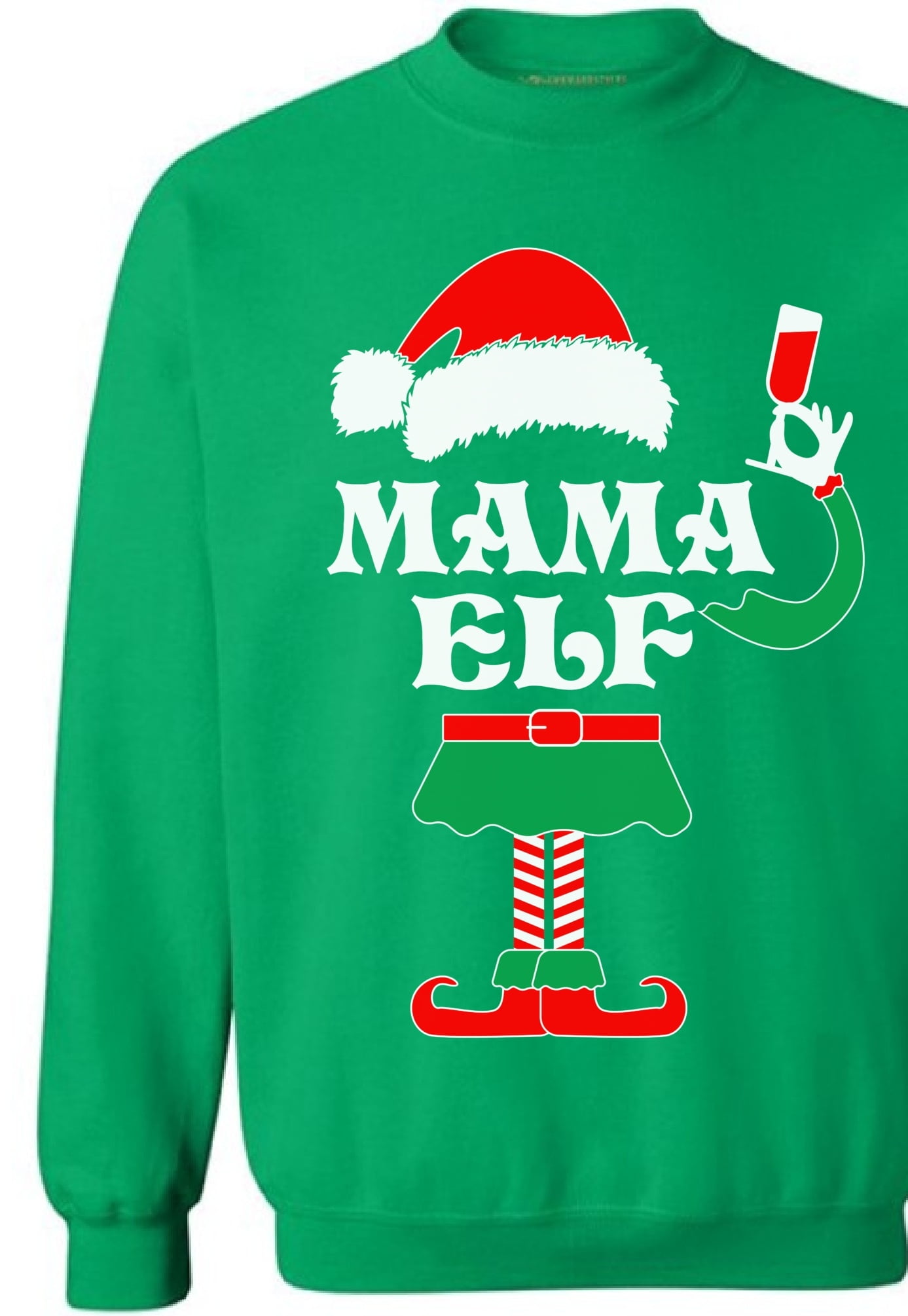 Xmas Sweater Women's Christmas Pajamas Christmas Sweater Womens Black Friday Sale Mama Claus Christmas Sweatshirt Ugly Christmas Jumper