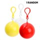 thumbnail image 1 of Chubasqueros desechables portátiles, impermeable, transparente, Poncho de lluvia de emergencia, abrigo para viajar, acampar, deportes al aire libre, 1 of 4