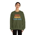 thumbnail image 4 of Fried Rice Sweatshirt Gifts Crew Neck Shirt Long Sleeve Unisex, 4 of 7