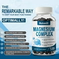 thumbnail image 4 of Magnesium Complex 500mg - 120 Veggie Capsules - Magnesium Supplement for Sleep, Muscle - Max Absorption, Gluten-Free, Non-GMO, 4 of 5