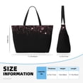 thumbnail image 4 of Easygdp Sparkling Pink Night Sky Bolsa de Viaje de Playa de Gran Capacidad, Bolsa Tote Perfecta para la Playa, Escapadas de Fin de Semana y Viajes, 4 of 7