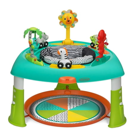 UPC: 0773554030020 | Infantino 2-in-1 Sit Spin and Stand Entertainer 360 Seat & Activity Center 4-60 Months Unisex Multicolor