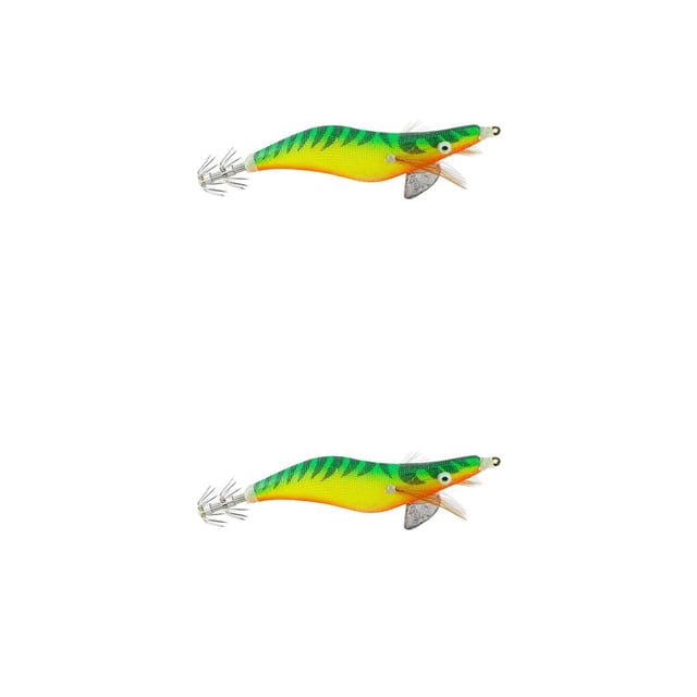 Soidarity 35 uds/Kit de cebos anzuelos de paraguas artificiales señuelos agua de mar portátil Fishing Swimbait accesorios verde 3,0 Grün 3.0 2piezas Soidarity CBP268464