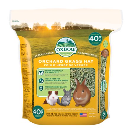 UPC: 0744845402963 | Oxbow Pet Products Orchard Grass Dry Small Animal Food  40 oz.