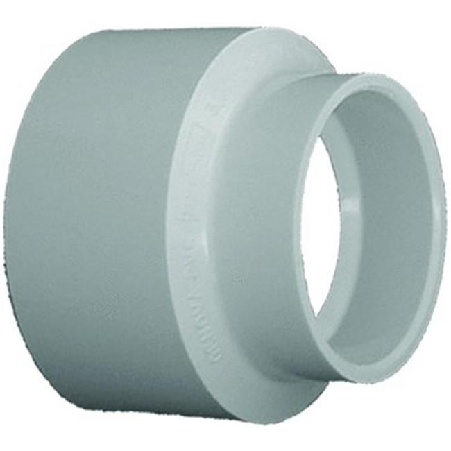 Genova 60132 3 x 2 in. PVC Schedule 30 Reducing Coupling Fitting
