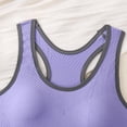 thumbnail image 6 of Hrsba Workout Bras for Women Solid Color Thin No Underwire Tank Top Style Breathable Lightweight Daily Wear, 6 of 6