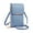 Blue, variant on Stylish Leather Touching Screen Phone Bag - Compact Multi-Compartment Storage Purse with Shoulder Strap, Fits Phones Up to 6.7 Inches,for Everyday Use(Blue)