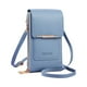 thumbnail image 1 of pstuiky Bolso de piel, funda para teléfono con pantalla táctil, bolso pequeño de almacenamiento, 1 of 2