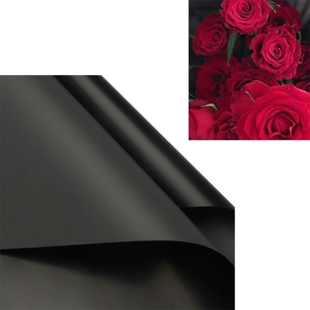 Papel para envolver regalos, 20 hojas, papel para envolver ramos de flores, papel para envolver flores, uso práctico