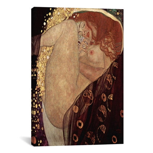iCanvas 'Danae' by Gustav Klimt Painting Print on Canvas